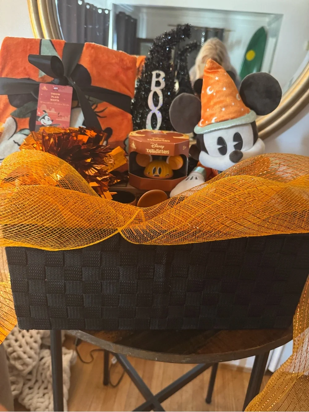 Disney Resorts Halloween Boo Basket All NWTs Basket Includes 12 Items a Treat!